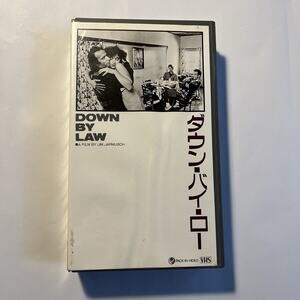 Down by Law Japan VHS Tape Jim Jarmusch Rare HTF w/ Insert Tom Waits John Lurie